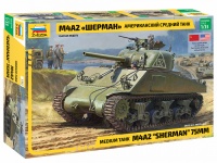 M4A2 Sherman 75mm - US Medium Tank - 1:35