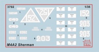 M4A2 Sherman 75mm - US Medium Tank - 1:35