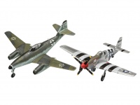 Combat Set - Messerschmitt Me 262 & P-51B Mustang - 1:72