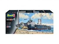 U.S. Navy Landing Ship Medium (LSM) mit 40mm Bofors Geschütz - 1:144