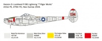 Lockheed P-38J Lightning - 1:72