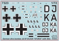 Junkers Ju 87B-2/U4 - Stuka with Skies - German Dive Bomber - 1/72