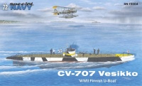 CV 707 Vesikko - WWII Finnish U-Boat - 1/72