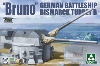 BRUNO - German Battle Ship Bismarck Turret B - 1/72