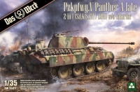 Panzerkampfwagen Panther Ausf. A - späte Produktion / Sd.Kfz. 267 Panzerbefehlswagen - 2in1 - 1:35