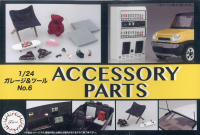 Zubehör Set / Accessory Parts für Autos - 1:24