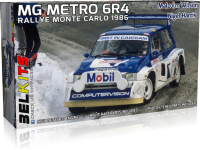 MG Metro 6R4 - Rallye Monte Carlo 1986 - 1:24