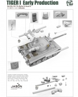 Panzerkampfwagen Tiger I Ausf. E - Early Production - July - August 1943 - Kursk - 1/35