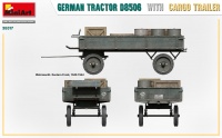 Lanz Bulldog D8506 - Traktor / Schlepper mit Anhänger - 1:35