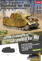 Sturmpanzer IV Brummbär - mittlere Produkltion - Sd.Kfz. 166 - 1:35