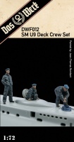 SM U-9 Deck Crew Set - 3 Figures - 1/72