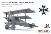 Fokker Dr.I - Dreidecker & Blauer Max / Pour le Mérite - Limited Edition - 1:24