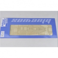 Wooden Deck with PE for 1/200 RMS Titanic - Trumpeter 03719