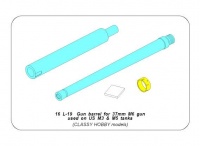 37mm Gun Barrel for M6 Gun for Stuart M3 / M5 - 1/16
