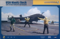 USN Nimitz Deck with Jet Blast Deflector and Catapult - 1:48