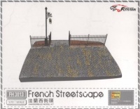 French Streetscape - Diorama Base - 1:72