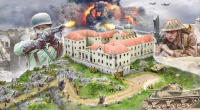 Montecassino Abbey 1944 Breaking the Gustav Line - BATTLE SET - 1/72