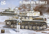 Pz.Beob.Wg. IV Ausf. J - with Commander & Infantry - 1/35