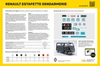 Renault Estafette Gendarmerie - 1:24