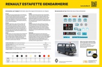 Renault Estafette Gendarmerie - 1/24