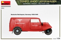 Tempo A400 Delivery Van - 3 Wheel Truck - 1/35