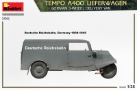 Tempo A400 Delivery Van - 3 Wheel Truck - 1/35