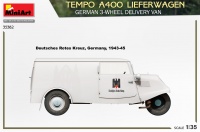 Tempo A400 Delivery Van - 3 Wheel Truck - 1/35