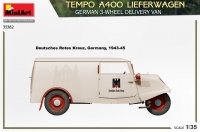 Tempo A400 Delivery Van - 3 Wheel Truck - 1/35
