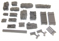 German Tank Stowage Set A - 1/16