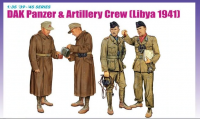 DAK Panzer & Artillery Crew - Libya 1941 - 1/35