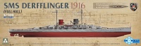 SMS Derfflinger - 1916 - Vollrumpf-Modell - 1:700