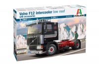 Volvo F12 Intercooler Flachdach mit Zubehör - 1:24