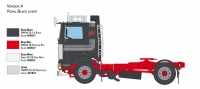 Volvo F12 Intercooler Flachdach mit Zubehör - 1:24