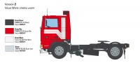 Volvo F12 Intercooler Flachdach mit Zubehör - 1:24