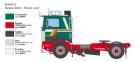 Volvo F12 Intercooler Flachdach mit Zubehör - 1:24