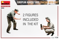 D8500 Agricultural Tractor with Cart - 1/35