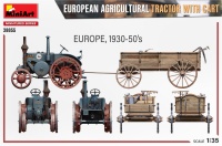 D8500 Agricultural Tractor with Cart - 1/35