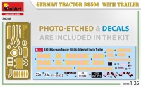 Lanz Bulldog D8506 - Traktor / Schlepper mit Anhänger - 1:35