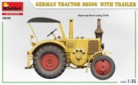 Lanz Bulldog D8506 - Traktor / Schlepper mit Anhänger - 1:35