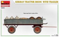 Lanz Bulldog D8506 - Traktor / Schlepper mit Anhänger - 1:35