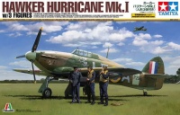 Hawker Hurricane Mk. I mit drei Figuren - 1:48