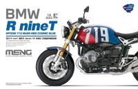 BMW R nineT Option 719 Mars Red / Cosmic Blue - Pre-colored Edition - 1:9