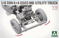 US 1/4-ton 4x4 Truck - 1:16