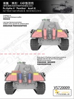 Panther Ausf. G - Steel Road Wheels & AA Armor - 2in1 - 1/72
