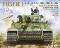Tiger I - Early Production with full Interior - Kursk - 1/48