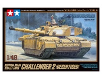 British Main Battle Tank Challenger 2 - Desertised - 1/48