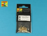 Hexagonal bolts - 1,6 x 6,0mm - 25pcs - 1/16