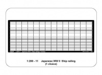 Japanese WWII Ships Railing - 1/200