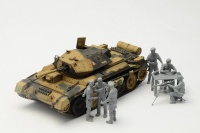 Crusader Mk. III with British Crew - 1/35