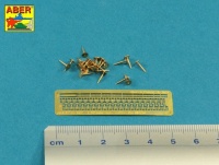 7,92 mm Ammunition for German MG34 Machine Gun x 25 pcs. - 1/16